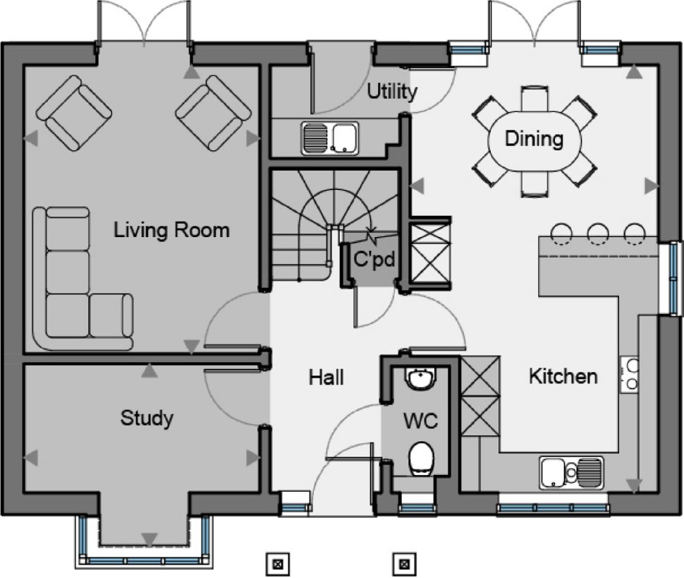 The Chiddingstone, Plot 10, 4 bedroom detached for sale in Boughton