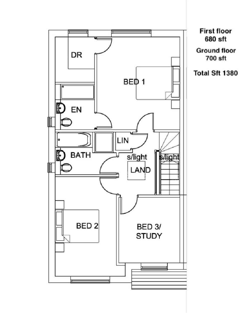 Sparrows Cottage, 1A, 3 bedroom SemiDetached for sale in Chiddingstone