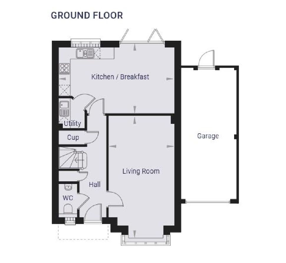 Plot 7, 4 bedroom Detached for sale in Rainham, Kent, ME8 7UJ, ME8